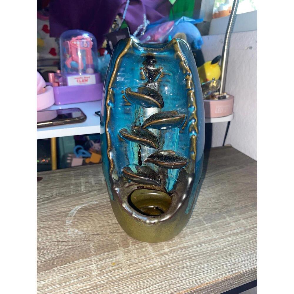 Waterfall Backflow Incense Holder, Aromatherapy